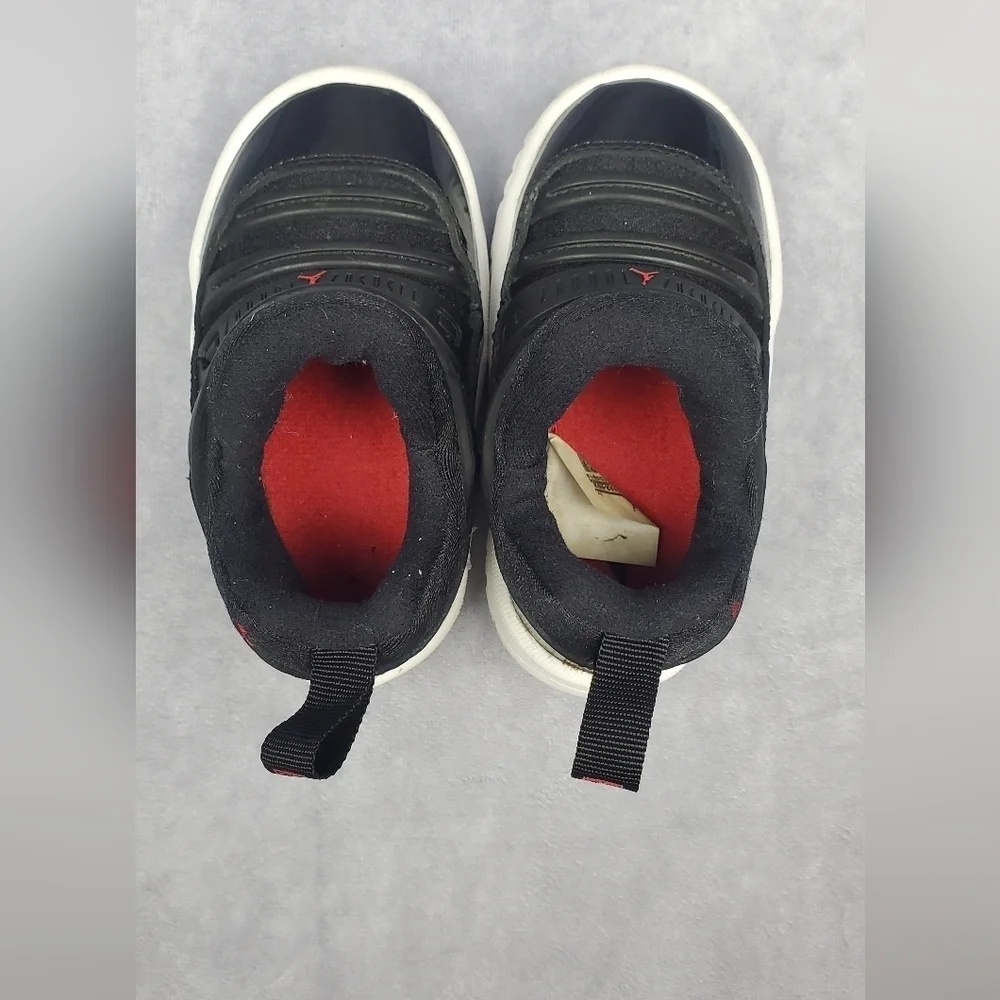 Nike Air Jordan 11 Retro Little Flex Black White Toddler SZ‎ 5C